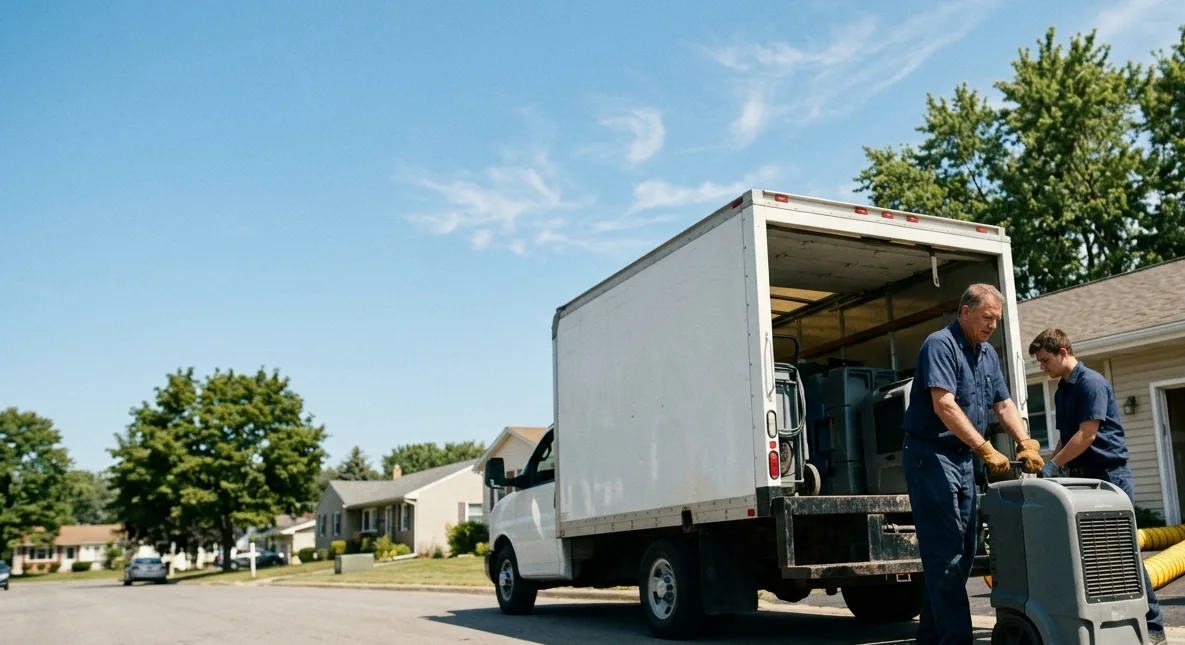 Water Damage Cleanup in Woodburn, IN near me